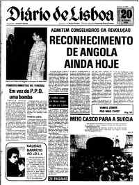 Sexta, 20 de Fevereiro de 1976