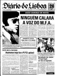 Quinta, 26 de Fevereiro de 1976