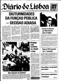 Sábado, 27 de Março de 1976