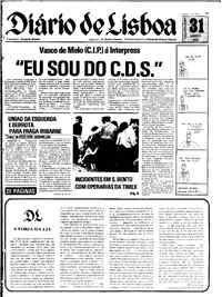 Quarta, 31 de Março de 1976