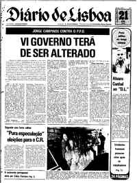 Quarta, 21 de Abril de 1976