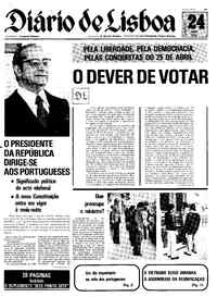 Sábado, 24 de Abril de 1976