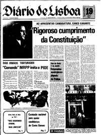 Quarta, 19 de Maio de 1976