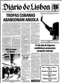 Terça, 25 de Maio de 1976