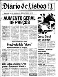 Quinta,  1 de Julho de 1976