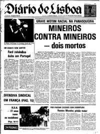 Quinta,  7 de Outubro de 1976