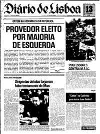 Quarta, 13 de Outubro de 1976