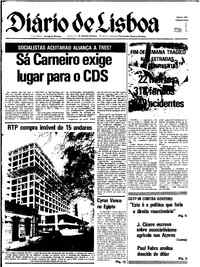 Segunda,  1 de Agosto de 1977