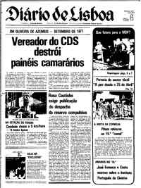 Terça,  6 de Setembro de 1977