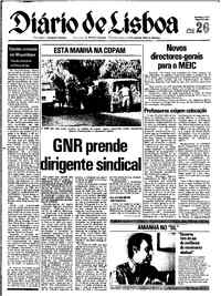 Segunda, 26 de Setembro de 1977