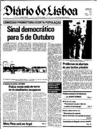 Segunda,  3 de Outubro de 1977