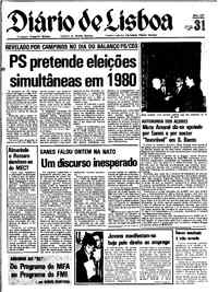 Quarta, 31 de Maio de 1978