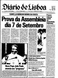 Segunda, 28 de Agosto de 1978