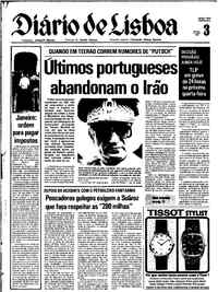 Quarta,  3 de Janeiro de 1979