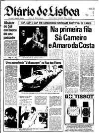 Quinta, 11 de Janeiro de 1979