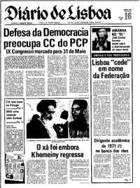 Terça, 16 de Janeiro de 1979