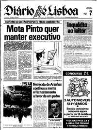 Segunda,  7 de Maio de 1979