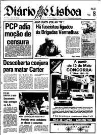 Terça,  8 de Maio de 1979