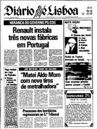 Quarta, 23 de Maio de 1979