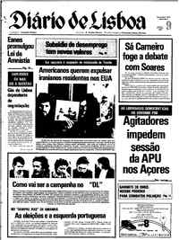 Sexta,  9 de Novembro de 1979