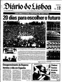 Segunda, 12 de Novembro de 1979