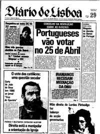 Quinta, 29 de Novembro de 1979