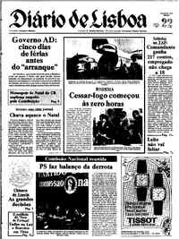 Sábado, 22 de Dezembro de 1979