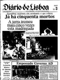 Quinta,  3 de Janeiro de 1980