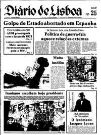 Sexta, 25 de Janeiro de 1980