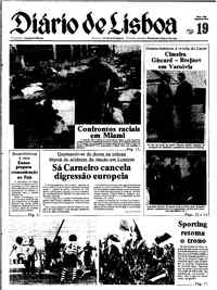 Segunda, 19 de Maio de 1980