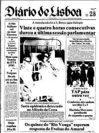 Sábado, 28 de Junho de 1980