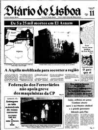 Sábado, 11 de Outubro de 1980