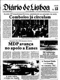 Segunda, 13 de Outubro de 1980