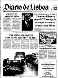 Quarta, 22 de Outubro de 1980