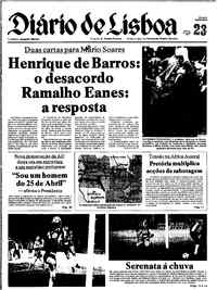 Quinta, 23 de Outubro de 1980