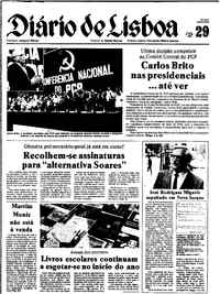 Quarta, 29 de Outubro de 1980