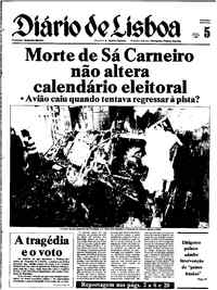 Sexta,  5 de Dezembro de 1980