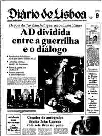 Terça,  9 de Dezembro de 1980