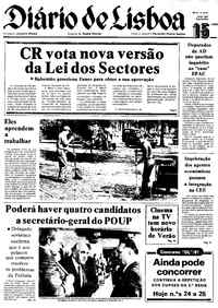 Quarta, 15 de Julho de 1981