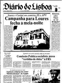 Sexta,  9 de Outubro de 1981