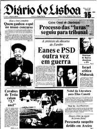 Quinta, 15 de Outubro de 1981