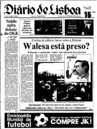 Terça, 15 de Dezembro de 1981