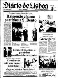 Sábado,  9 de Janeiro de 1982