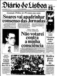 Segunda, 25 de Janeiro de 1982