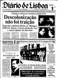 Segunda,  1 de Fevereiro de 1982