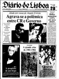 Sábado, 20 de Fevereiro de 1982