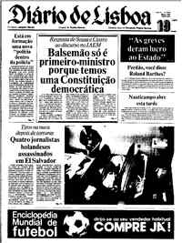 Sexta, 19 de Março de 1982