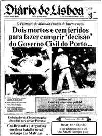 Segunda,  3 de Maio de 1982