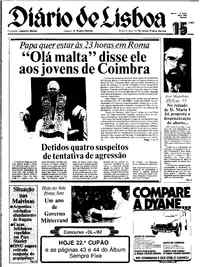 Sábado, 15 de Maio de 1982