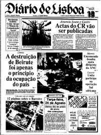 Quarta, 18 de Agosto de 1982